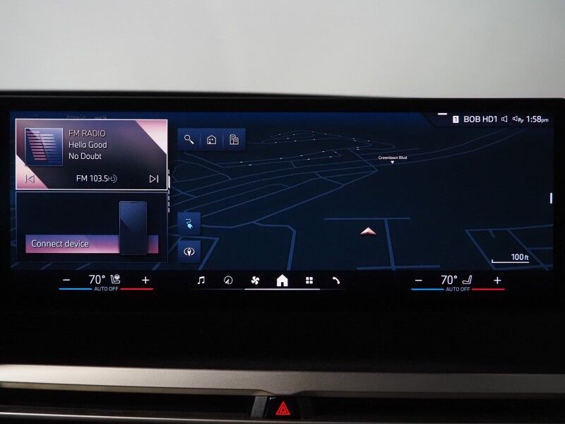 2024 BMW iX xDrive50 AWD *SPORT PKG, HEADS-UP DISPLAY, NAVIGATION, LIVE COCKPIT PRO, SAFETY ALERTS, 360 VIEW CAMERAS, PANO ECLIPSING MOONROOF, CLIMATE SEATS, HEATED STEERING, 22 INCH WHEELS, HARMAN/KARDON, WIRELESS CHARGING Round Rock TX