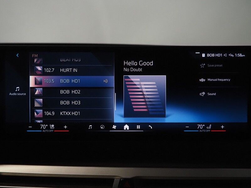 2024 BMW iX xDrive50 AWD *SPORT PKG, HEADS-UP DISPLAY, NAVIGATION, LIVE COCKPIT PRO, SAFETY ALERTS, 360 VIEW CAMERAS, PANO ECLIPSING MOONROOF, CLIMATE SEATS, HEATED STEERING, 22 INCH WHEELS, HARMAN/KARDON, WIRELESS CHARGING Round Rock TX