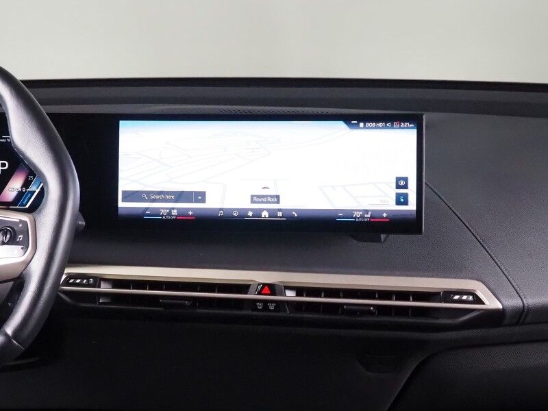 2024 BMW iX xDrive50 AWD *SPORT PKG, HEADS-UP DISPLAY, NAVIGATION, LIVE COCKPIT PRO, SAFETY ALERTS, 360 VIEW CAMERAS, PANO ECLIPSING MOONROOF, CLIMATE SEATS, HEATED STEERING, 22 INCH WHEELS, HARMAN/KARDON, WIRELESS CHARGING Round Rock TX
