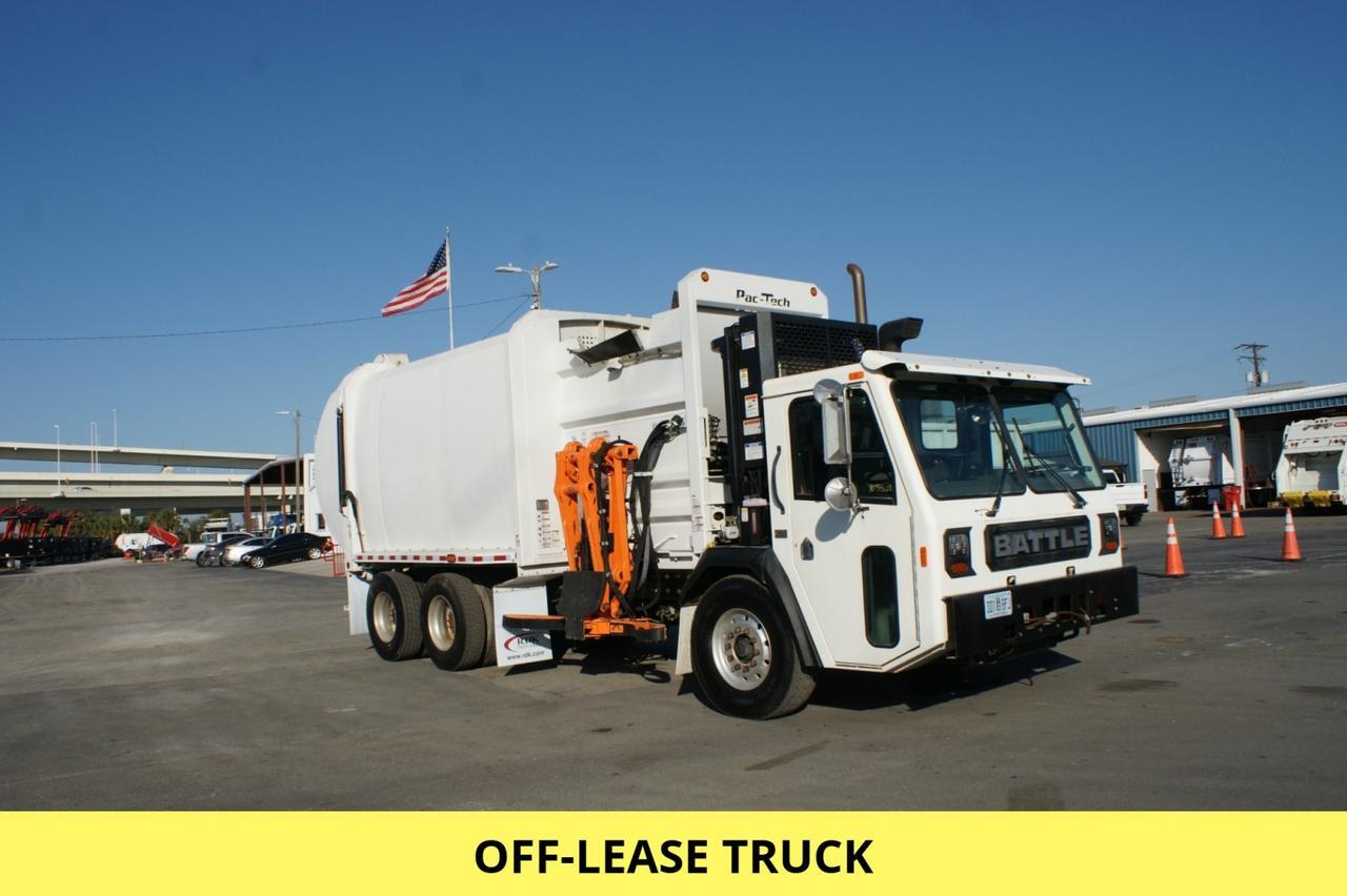 2024 Battle Motors LET 2 31 yard Pac-Tech Side Loader Garbage Truck