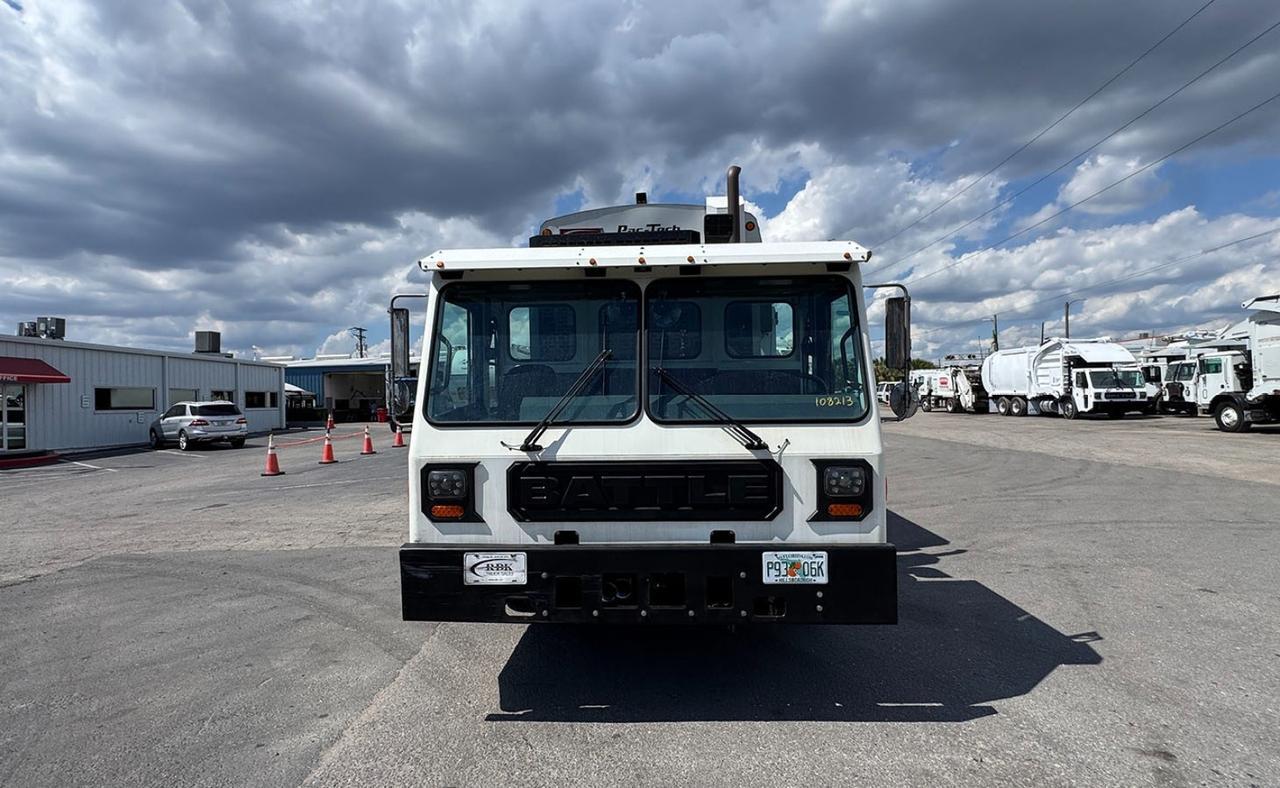 2024 Battle Motors LET2 25 yd Pac Tech Rear Loader Garbage Truck Tampa FL
