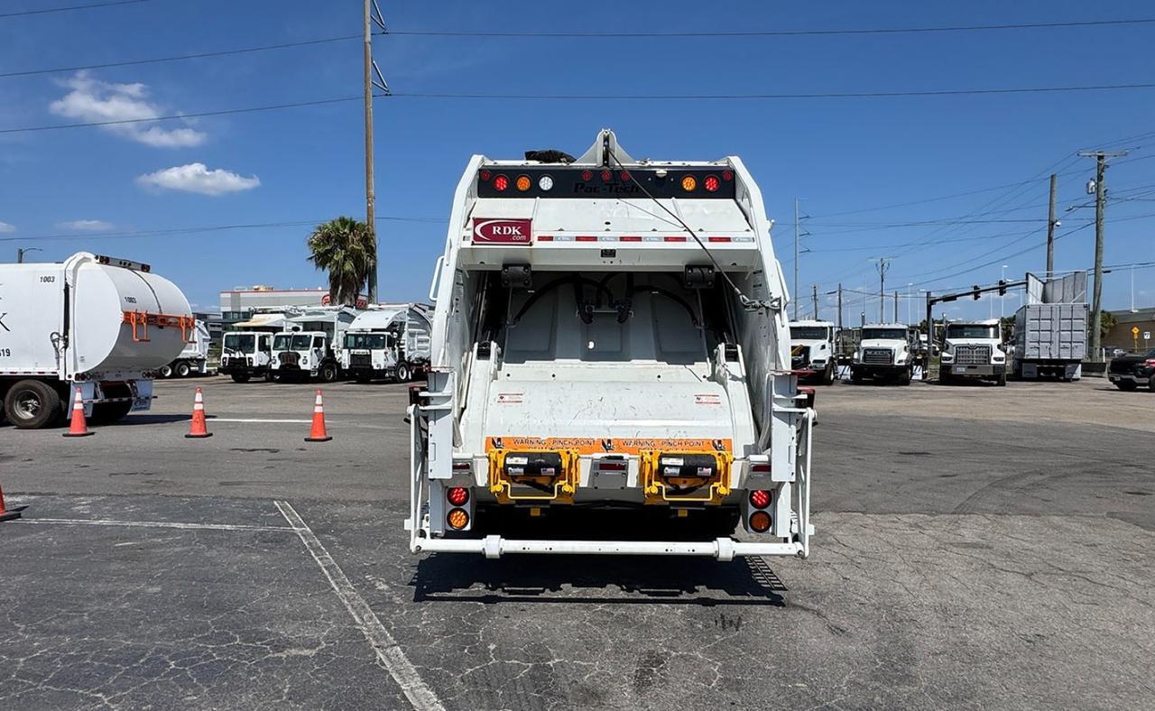 2024 Battle Motors LET2 28yd Pac Tech Rear Loader Garbage Truck Tampa FL