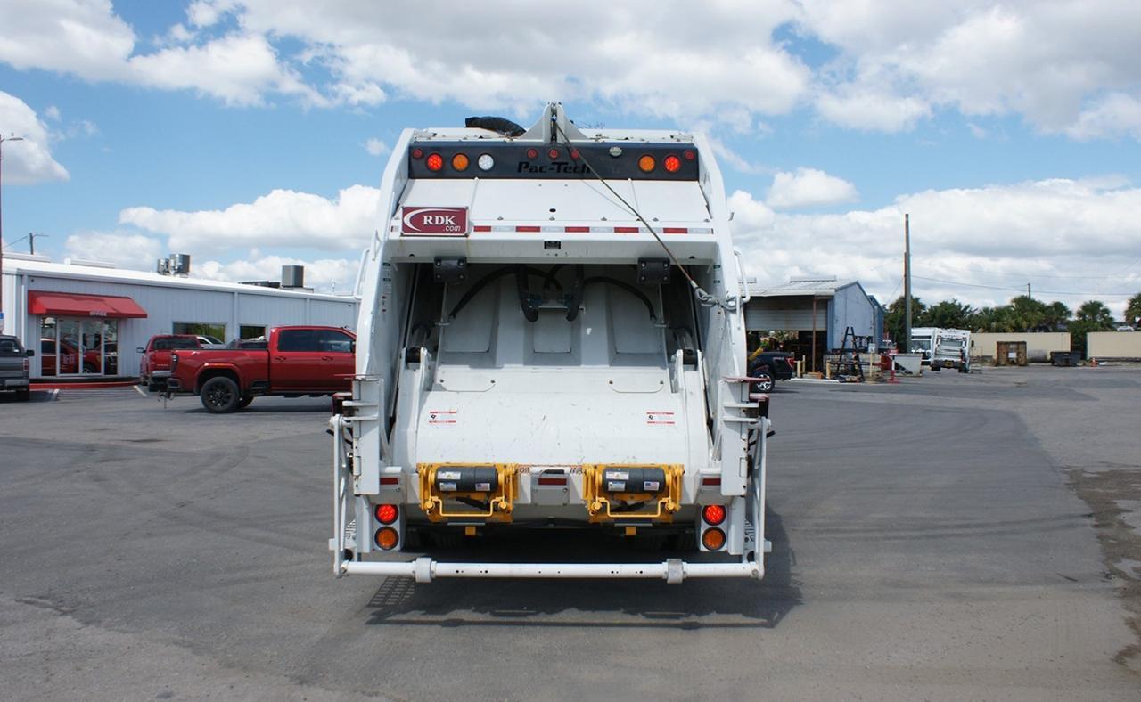 2024 Battle Motors LET2 28yd Pac Tech Rear Loader Garbage Truck Tampa FL