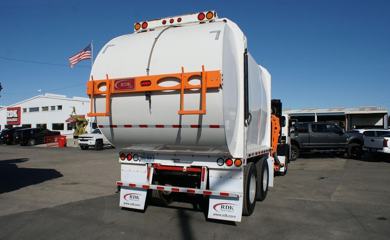 2024 Battle Motors LET2 31 yd Pac Tech Side Loader Garbage Truck Tampa FL