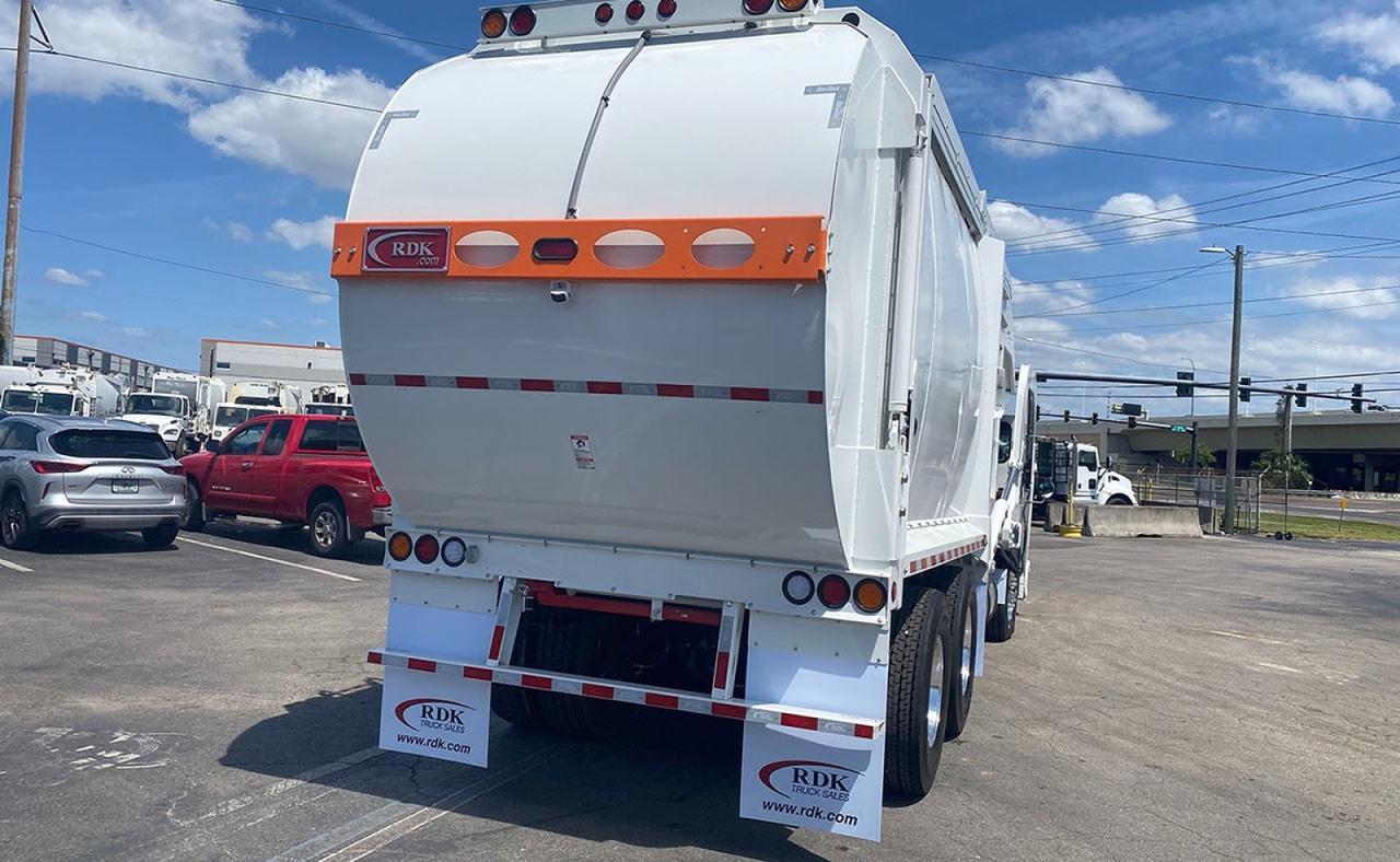 2024 Battle Motors LET2 40 - 43 yard Pac Tech Front Loader Garbage Truck Tampa FL