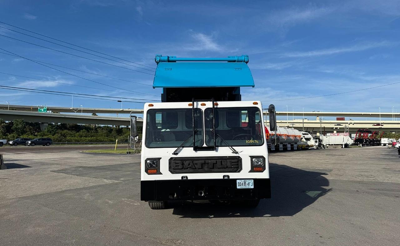 2024 Battle Motors LET2 40 yard Pac-Tech Front Loader Garbage Truck