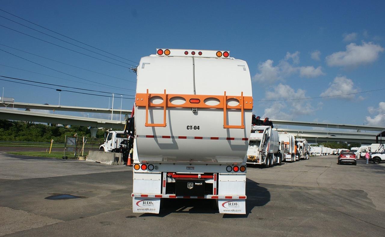 2024 Battle Motors LET2 40yd Pac Tech Front Loader Garbage Truck Tampa FL