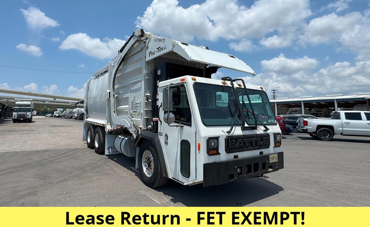 2024 Battle Motors LET2 43 yd Pac Tech Front Loader Garbage Truck Tampa FL