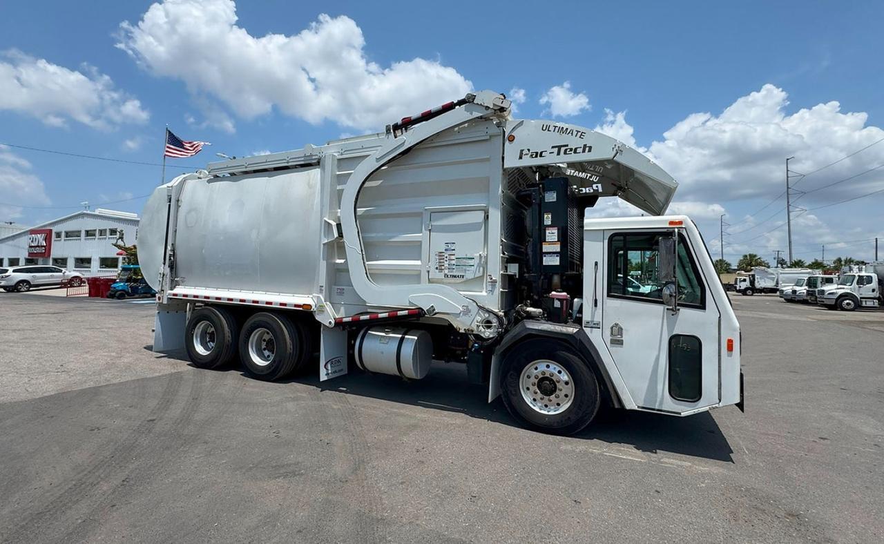 2024 Battle Motors LET2 43 yd Pac Tech Front Loader Garbage Truck Tampa FL
