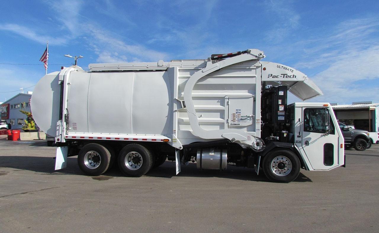 2024 Battle Motors LET2 43 yd Pac Tech Front Loader Garbage Truck Tampa FL