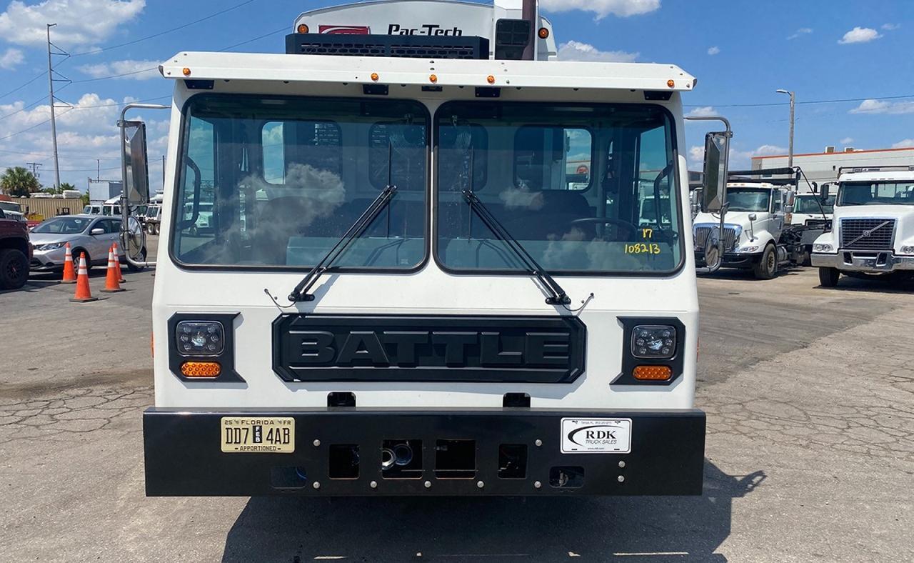 2024 Battle Motors LET2-46 25 yard Pac-Tech Rear Loader Garbage Truck