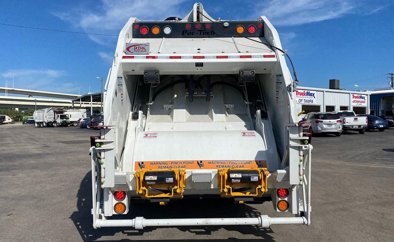 2024 Battle Motors LET2-46 25 yd Pac-Tech Rear Loader Garbage Truck Tampa FL