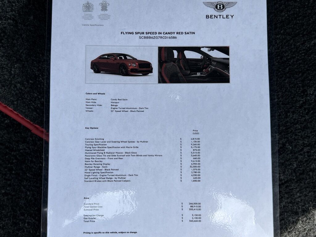 2024 Bentley Flying Spur Speed Indianapolis IN