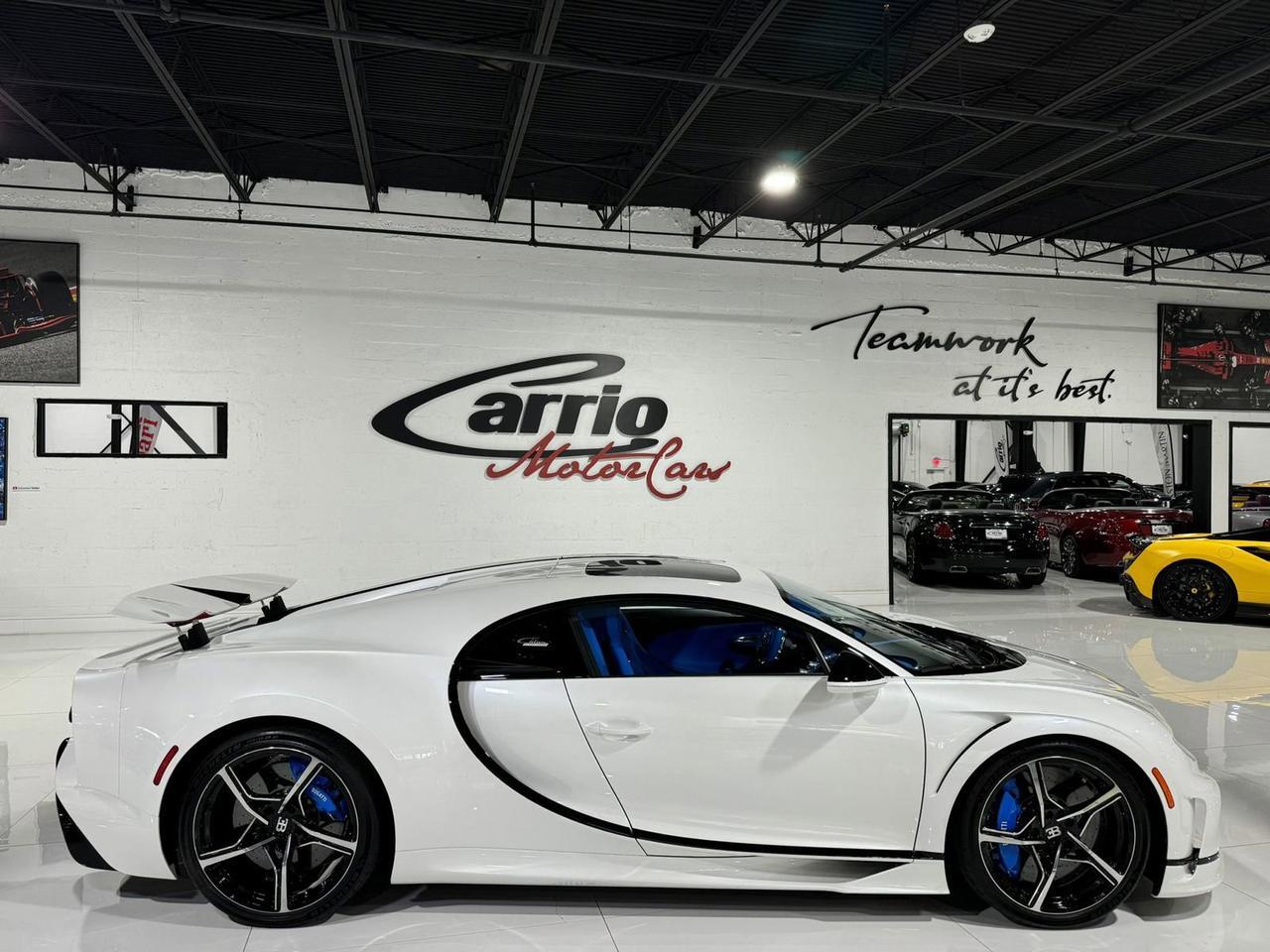 2024 Bugatti CHIRON SUPER SPORT 1 of 1 L Elephant Blanc Fort Lauderdale FL