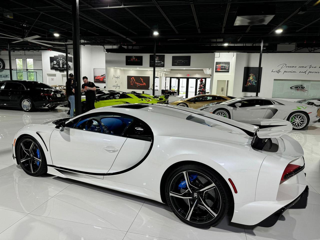 2024 Bugatti CHIRON SUPER SPORT 1 of 1 L Elephant Blanc Fort Lauderdale FL