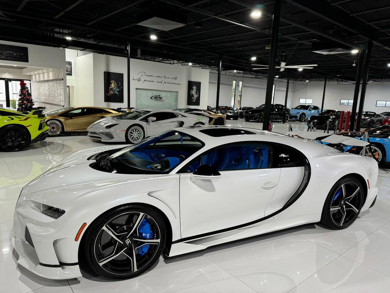 2024 Bugatti CHIRON SUPER SPORT 1 of 1 L Elephant Blanc Fort Lauderdale FL