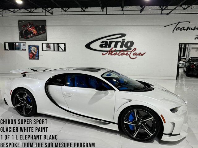 2024 Bugatti CHIRON SUPER SPORT 1 of 1 L Elephant Blanc