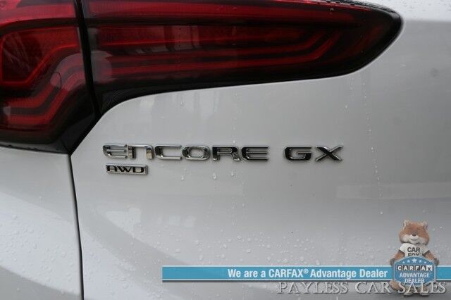 2024 Buick Encore GX Sport Touring / AWD / Driver Confidence Pkg / Forward Collision Alert / Lane Departure & Blind Spot Alert / Apple CarPlay & Android Auto / Keyless Entry & Start / Back Up Cam / 28 MPG / Aluminum Wheels / 1-Owner Anchorage AK