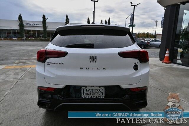 2024 Buick Encore GX Sport Touring / AWD / Driver Confidence Pkg / Forward Collision Alert / Lane Departure & Blind Spot Alert / Apple CarPlay & Android Auto / Keyless Entry & Start / Back Up Cam / 28 MPG / Aluminum Wheels / 1-Owner Anchorage AK