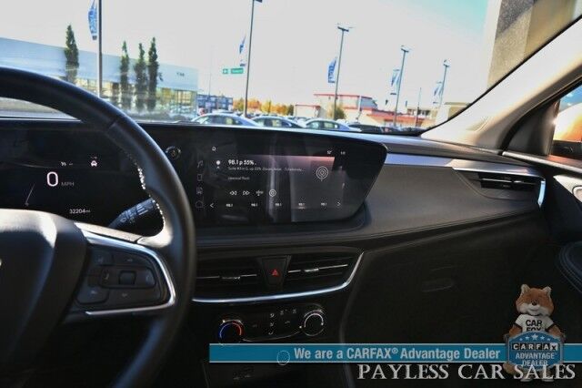 2024 Buick Encore GX Sport Touring / AWD / Driver Confidence Pkg / Premium Leather Seats / Lane Departure & Blind Spot Alert / Apple CarPlay & Android Auto / Back Up Camera / Keyless Entry & Start / Cruise Control / 28 MPG / 1-Owner Anchorage AK
