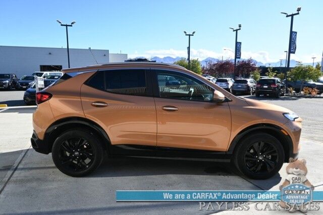 2024 Buick Encore GX Sport Touring / AWD / Driver Confidence Pkg / Premium Leather Seats / Lane Departure & Blind Spot Alert / Apple CarPlay & Android Auto / Back Up Camera / Keyless Entry & Start / Cruise Control / 28 MPG / 1-Owner Anchorage AK