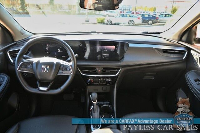 2024 Buick Encore GX Sport Touring / AWD / Driver Confidence Pkg / Premium Leather Seats / Lane Departure & Blind Spot Alert / Apple CarPlay & Android Auto / Back Up Camera / Keyless Entry & Start / Cruise Control / 28 MPG / 1-Owner Anchorage AK