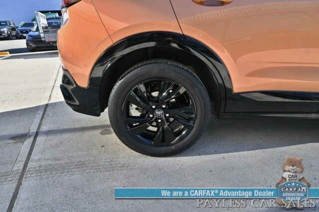 2024 Buick Encore GX Sport Touring / AWD / Driver Confidence Pkg / Premium Leather Seats / Lane Departure & Blind Spot Alert / Apple CarPlay & Android Auto / Back Up Camera / Keyless Entry & Start / Cruise Control / 28 MPG / 1-Owner Anchorage AK