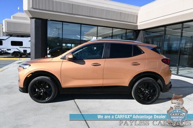 2024 Buick Encore GX Sport Touring / AWD / Driver Confidence Pkg / Premium Leather Seats / Lane Departure & Blind Spot Alert / Apple CarPlay & Android Auto / Back Up Camera / Keyless Entry & Start / Cruise Control / 28 MPG / 1-Owner Anchorage AK