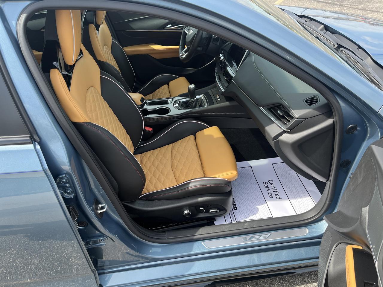 2024 Cadillac CT4-V Blackwing 6-Speed ClimatePkg w/NaturalTanLeather Sunroof Nav 18s BronzeBrakeCalipers HtdCldMemLthr Saukville WI