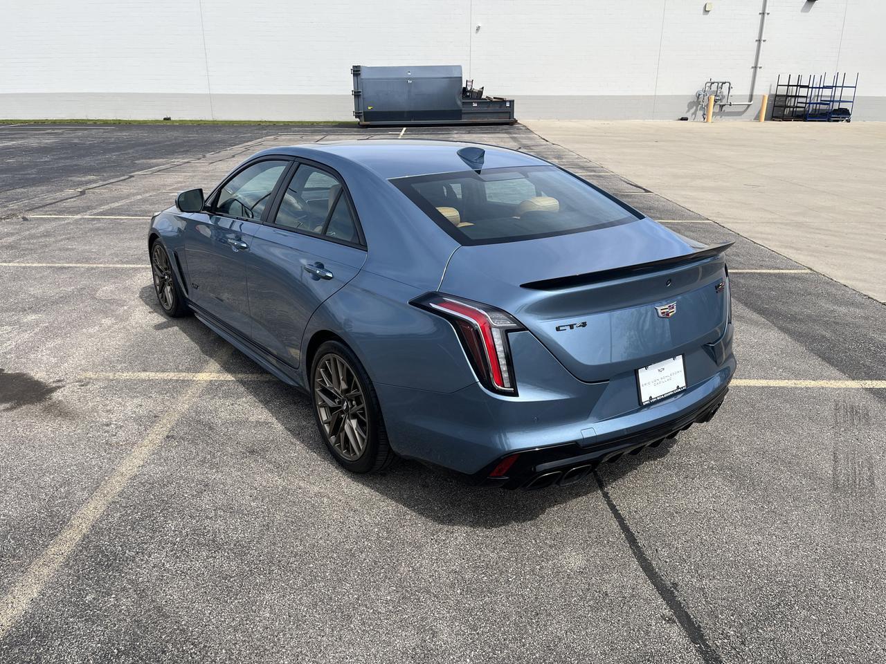 2024 Cadillac CT4-V Blackwing 6-Speed ClimatePkg w/NaturalTanLeather Sunroof Nav 18s BronzeBrakeCalipers HtdCldMemLthr Saukville WI