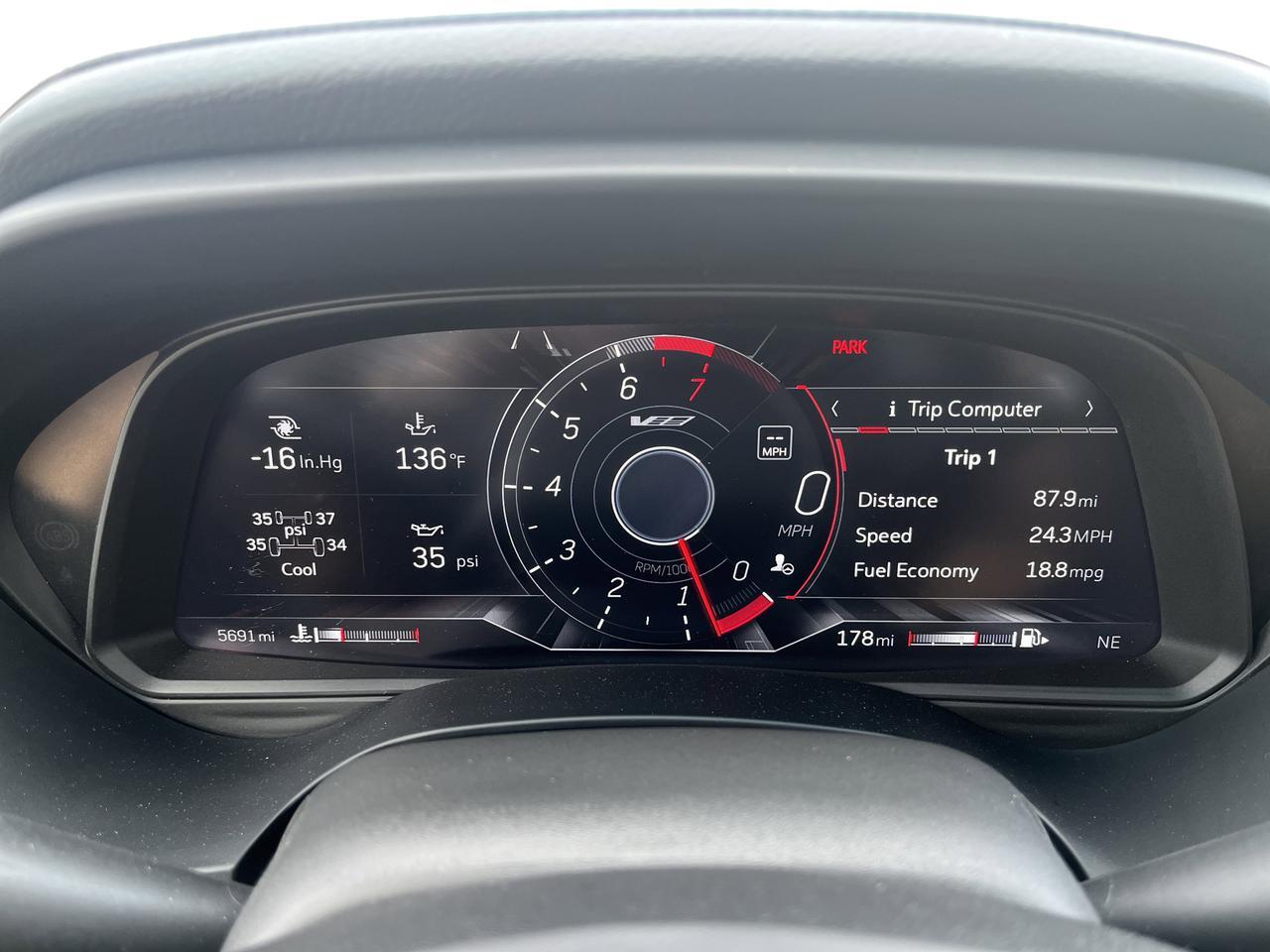 2024 Cadillac CT4-V Blackwing 6Speed ClimatePkg w/NaturalTanLeather Sunroof Nav 18s BronzeBrakeCalipers HtdCldMemLthr Saukville WI