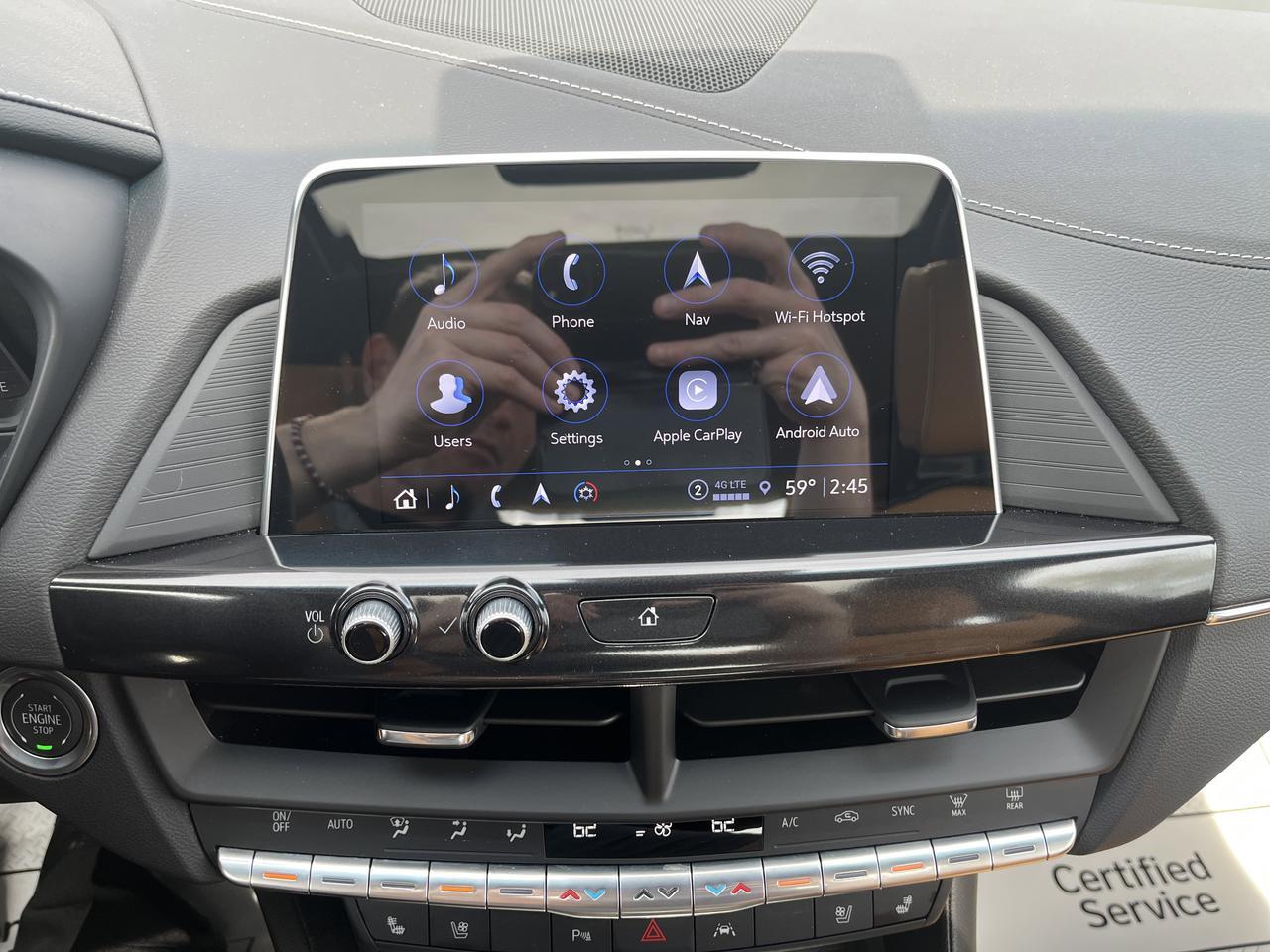 2024 Cadillac CT4-V Blackwing 6Speed ClimatePkg w/NaturalTanLeather Sunroof Nav 18s BronzeBrakeCalipers HtdCldMemLthr Saukville WI