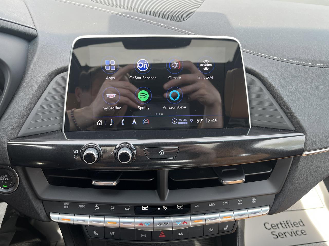 2024 Cadillac CT4-V Blackwing 6Speed ClimatePkg w/NaturalTanLeather Sunroof Nav 18s BronzeBrakeCalipers HtdCldMemLthr Saukville WI