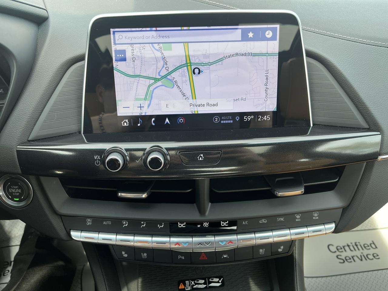 2024 Cadillac CT4-V Blackwing 6Speed ClimatePkg w/NaturalTanLeather Sunroof Nav 18s BronzeBrakeCalipers HtdCldMemLthr Saukville WI