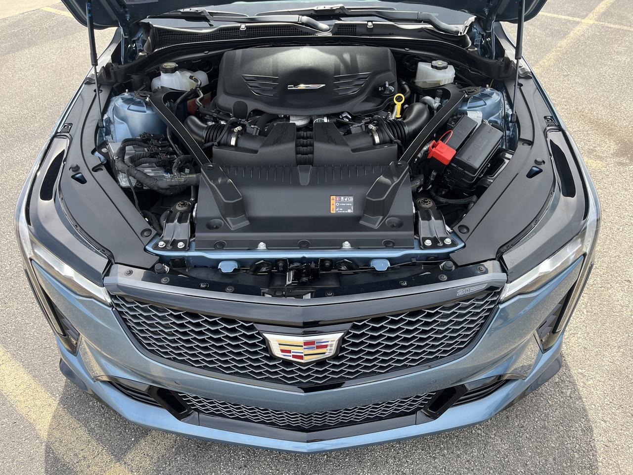 2024 Cadillac CT4-V Blackwing 6Speed ClimatePkg w/NaturalTanLeather Sunroof Nav 18s BronzeBrakeCalipers HtdCldMemLthr Saukville WI