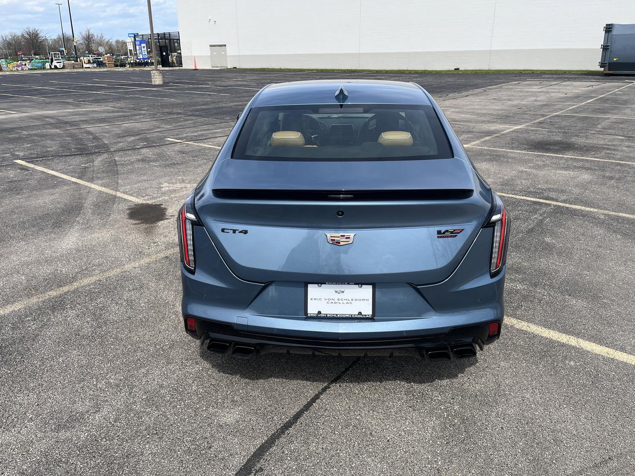 2024 Cadillac CT4-V Blackwing 6Speed ClimatePkg w/NaturalTanLeather Sunroof Nav 18s BronzeBrakeCalipers HtdCldMemLthr Saukville WI