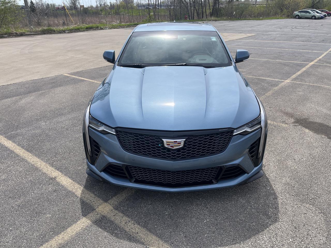 2024 Cadillac CT4-V Blackwing 6Speed ClimatePkg w/NaturalTanLeather Sunroof Nav 18s BronzeBrakeCalipers HtdCldMemLthr Saukville WI