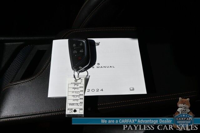 2024 Cadillac CT5 V-Series / AWD / AutoStart / Twin Turbo 3.0L V6 / Power & Heated Leather Seats / Heated Steering Wheel / Dual Sunroofs / Navigation / Bose Speakers / Lane Departure & Blind Spot Alert / Keyless Entry & Start / 27 MPG Anchorage AK