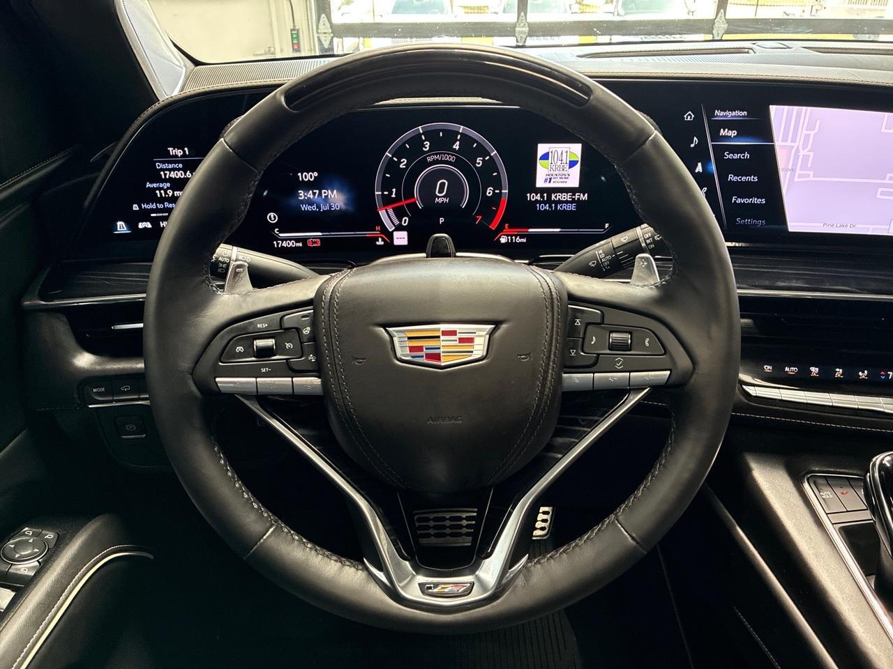 2024 Cadillac Escalade ESV AWD V-Series, Console Fridge/Freezer, HD Tow, Leveling Kit, Nitto A/T Tires Houston TX