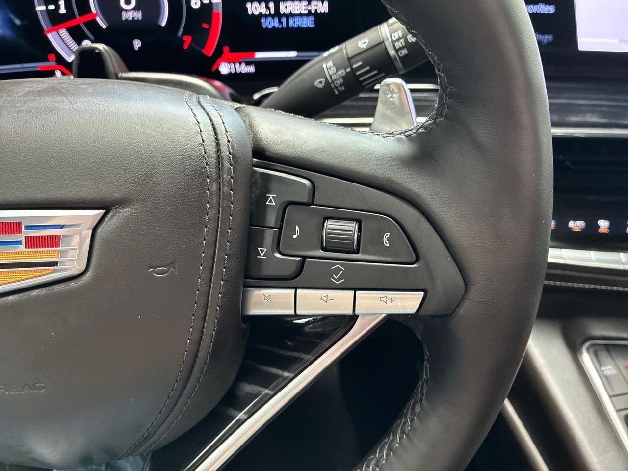 2024 Cadillac Escalade ESV AWD V-Series, Console Fridge/Freezer, HD Tow, Leveling Kit, Nitto A/T Tires Houston TX