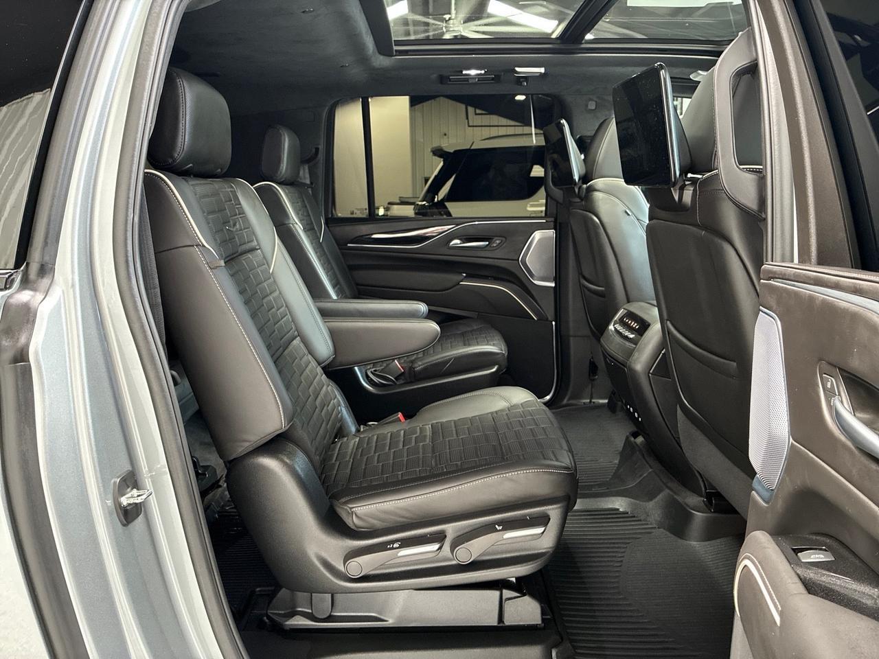 2024 Cadillac Escalade ESV AWD V-Series, Console Fridge/Freezer, HD Tow, Leveling Kit, Nitto A/T Tires Houston TX