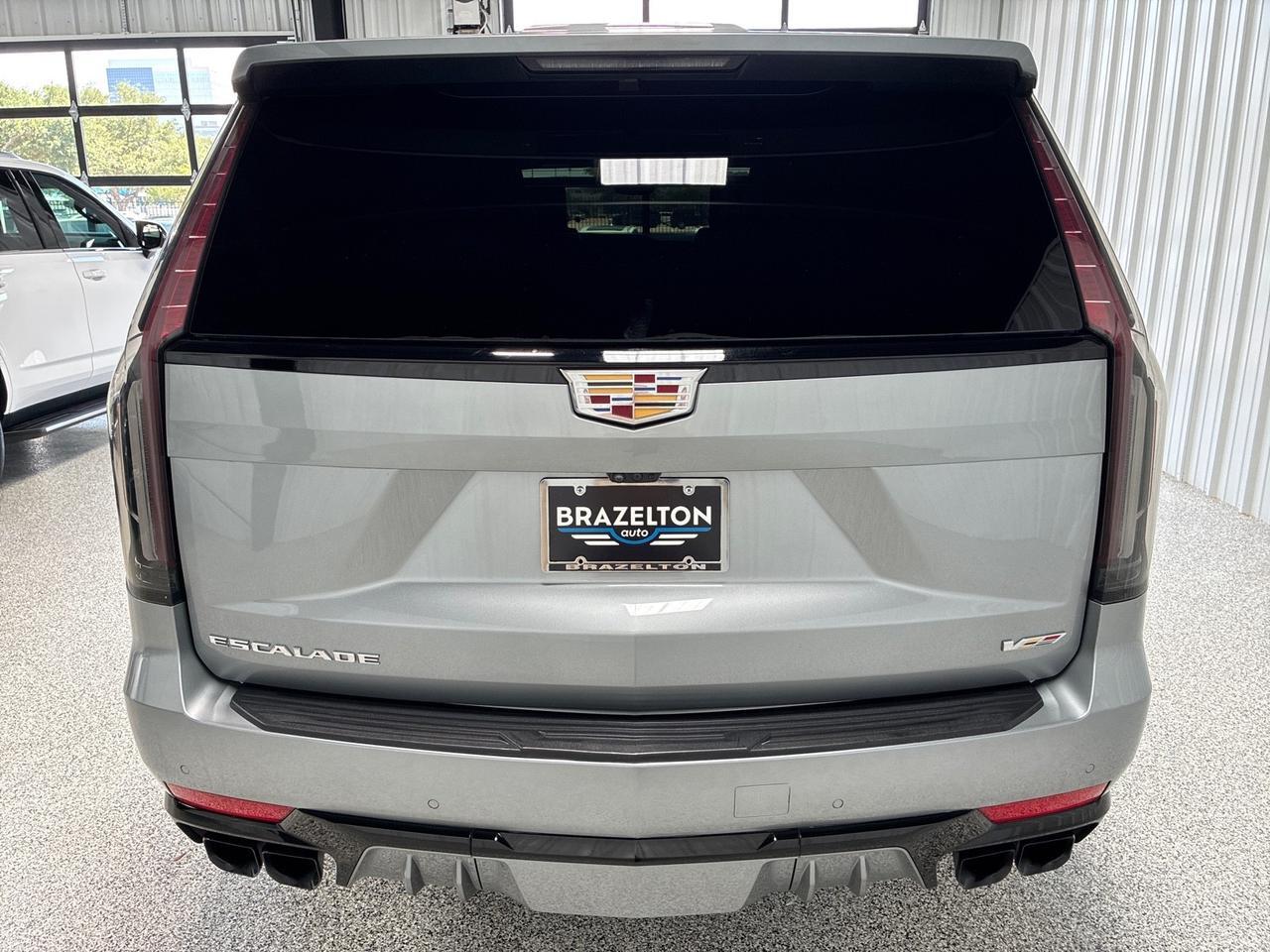 2024 Cadillac Escalade ESV AWD V-Series, Console Fridge/Freezer, HD Tow, Leveling Kit, Nitto A/T Tires Houston TX