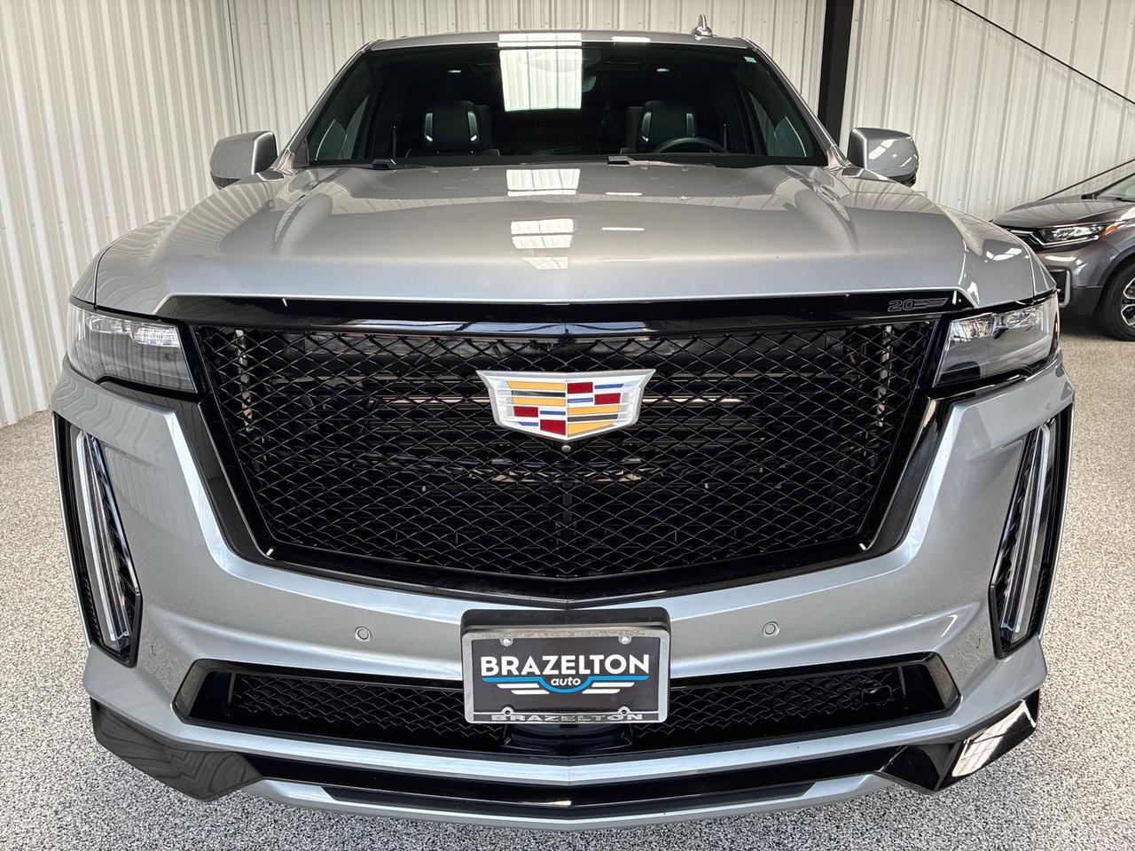 2024 Cadillac Escalade ESV AWD V-Series, Console Fridge/Freezer, HD Tow, Leveling Kit, Nitto A/T Tires Houston TX