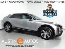 Cadillac LYRIQ Luxury 1 *NAVIGATION, ADAPTIVE CRUISE, SAFETY ALERTS, 360 VIEW CAMERAS, COLOR TOUCHSCREEN, PANORAMA GLASS ROOF, HEATED SEATS/STEERING, POWER LIFTGATE, 20 INCH WHEELS, WIRELESS CHARGING, ANDROID & APPLE 2024