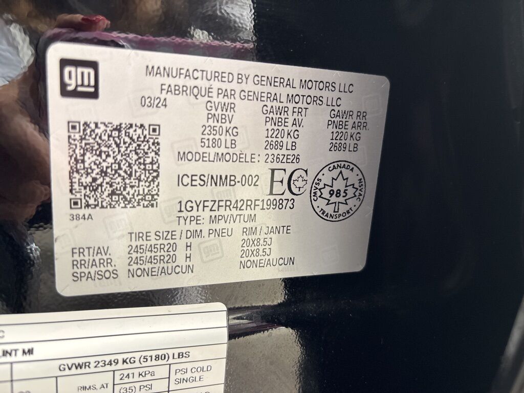 2024 Cadillac XT4 Sport AWD Minocqua WI
