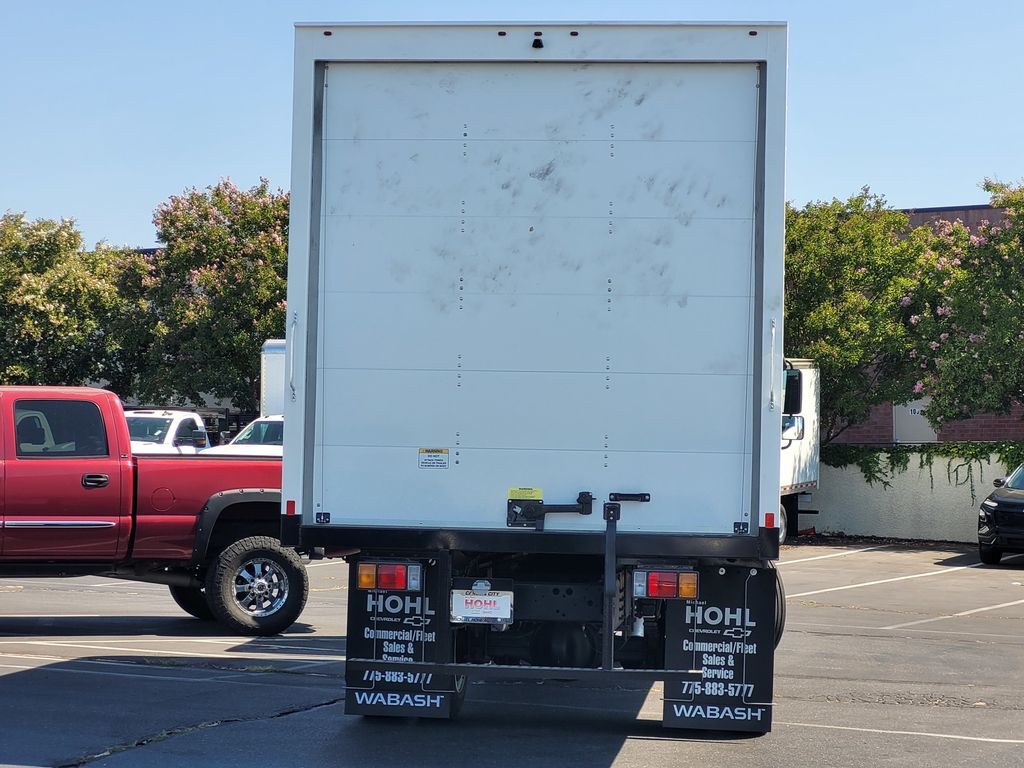 2024 Chevrolet 6500 XD LCF Diesel Wabash 20' Dry Freight, 1 1/8" Hardwood Forklift R Roseville CA