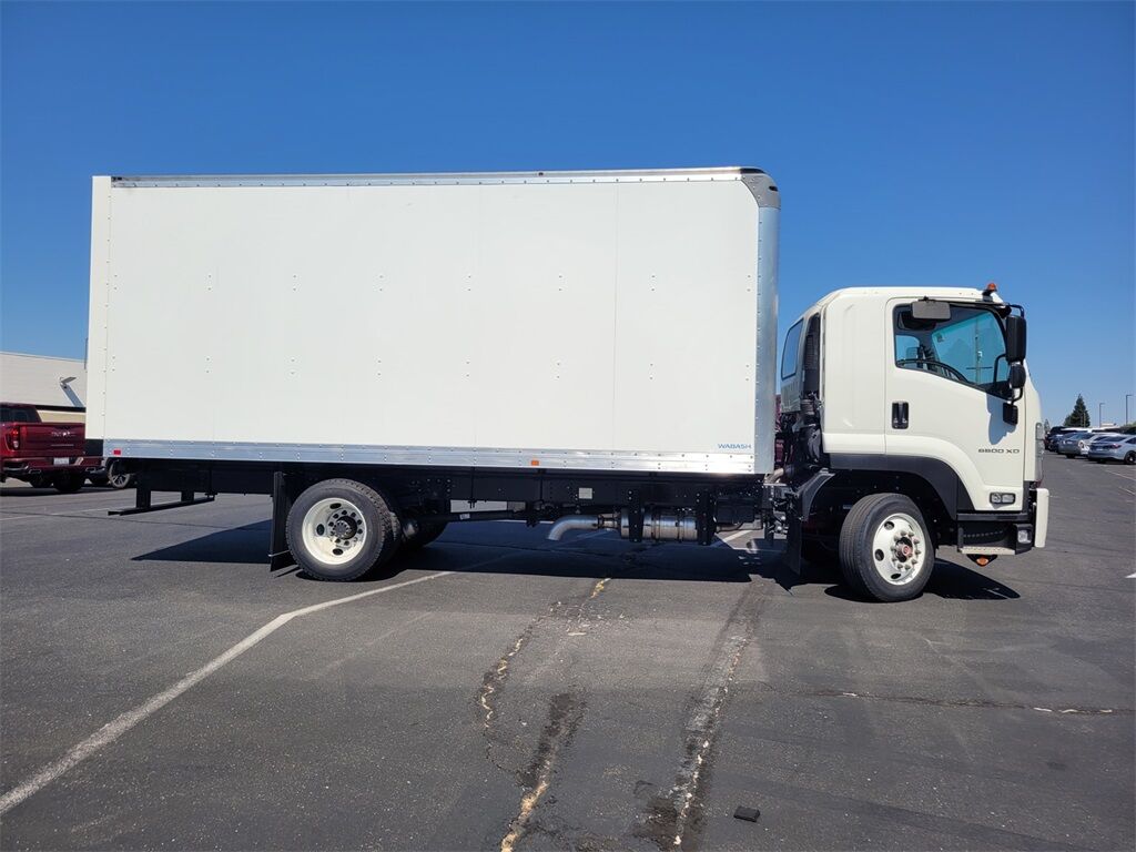 2024 Chevrolet 6500 XD LCF Diesel Wabash 20' Dry Freight, 1 1/8" Hardwood Forklift R Roseville CA