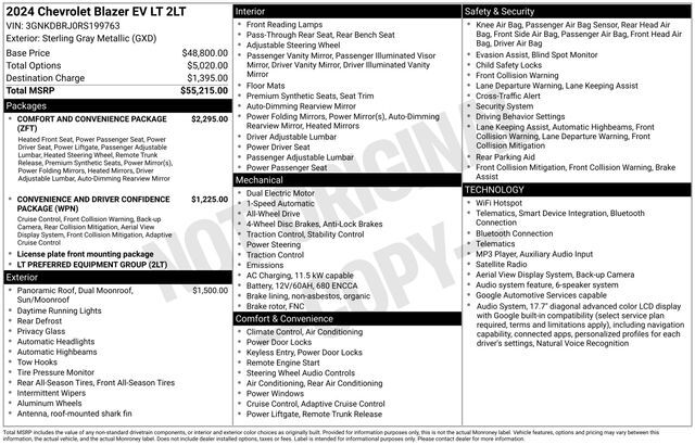 2024 Chevrolet Blazer EV LT Raleigh NC