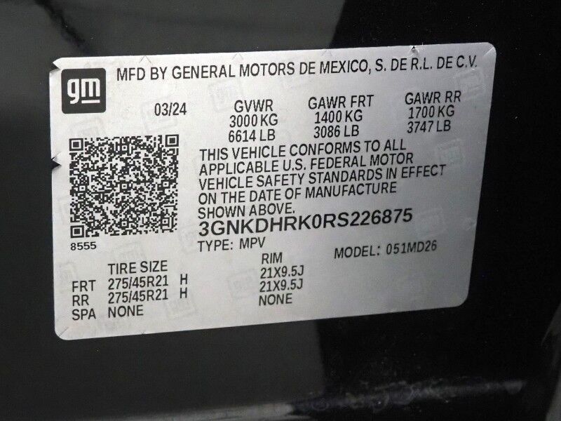 2024 Chevrolet Blazer EV RS RWD *PANO MOONROOF, HEADS-UP DISPLAY, NAVIGATION, ADAPTIVE CRUISE, SAFETY ALERTS, 360 CAMERAS, 17.7 INCH TOUCHSCREEN, CLIMATE SEATS, HEATED STEERING, REMOTE START, WIRELESS CHARGING, BOSE AUDIO Round Rock TX
