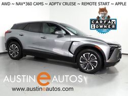 2024_Chevrolet_Blazer EV eAWD LT_*COMFORT & CONVENIENCE PKG, DRIVER CONFIDENCE PKG, NAVIGATION, ADAPTIVE CRUISE, SAFETY ALERTS, 360 CAMERAS, COLOR TOUCHSCREEN, HEATED SEATS/STEERING, REMOTE START, WIRELESS CHARGING, ANDROID & APPLE_ Round Rock TX